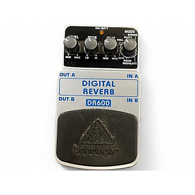 Used Behringer DR600 Digital Stereo Reverb Effect Pedal