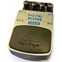Used Behringer DR600 Digital Stereo Reverb Effect Pedal
