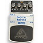 Used Behringer DR600 Digital Stereo Reverb Effect Pedal