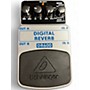 Used Behringer DR600 Digital Stereo Reverb Effect Pedal