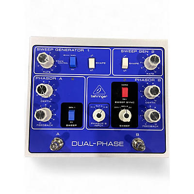 Used Behringer DUAL-PHASE Effect Pedal