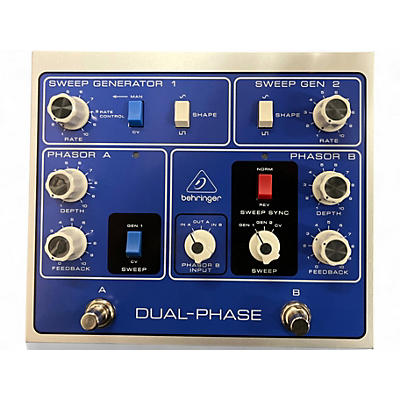 Used Behringer DUAL PHASE Pedal