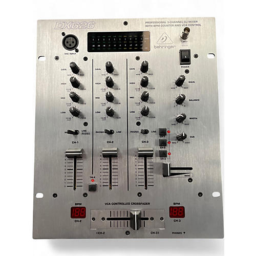 Used Behringer DX626 Pro DJ Mixer
