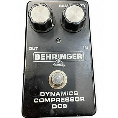Used Behringer DYNAMICS COMPRESSOR DC9 Effect Pedal