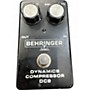 Used Behringer DYNAMICS COMPRESSOR DC9 Effect Pedal