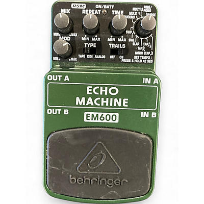 Used Behringer EM600 Echo Machine Echo Modeling Effect Pedal