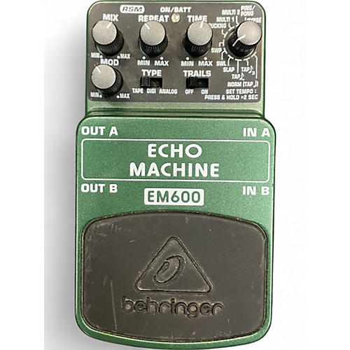 Used Behringer EM600 Echo Machine Echo Modeling Effect Pedal