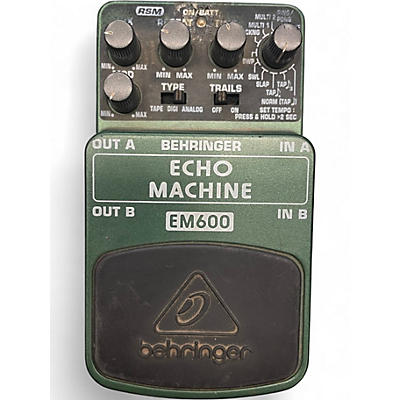 Used Behringer EM600 Echo Machine Echo Modeling Effect Pedal
