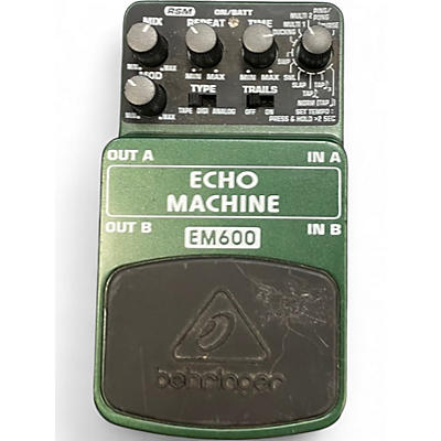 Used Behringer EM600 Echo Machine Echo Modeling Effect Pedal