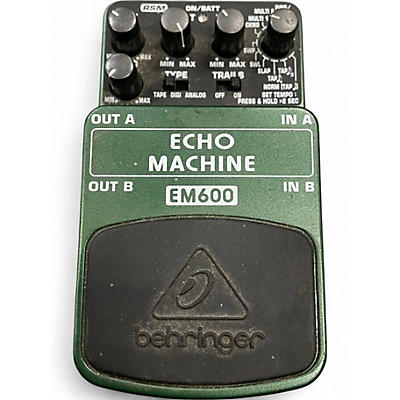 Used Behringer EM600 Echo Machine Echo Modeling Effect Pedal