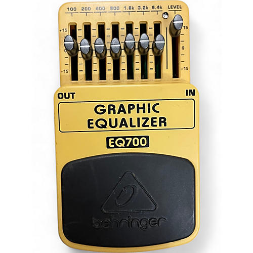 Behringer Used Behringer EQ700 Graphic Equalizer 7-Band EQ Pedal