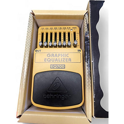 Behringer Used Behringer EQ700 Graphic Equalizer 7-Band EQ Pedal