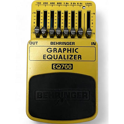 Behringer Used Behringer EQ700 Graphic Equalizer 7-Band EQ Pedal