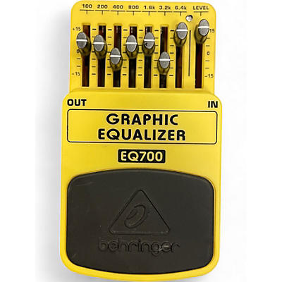 Used Behringer EQ700 Graphic Equalizer 7-Band EQ Pedal