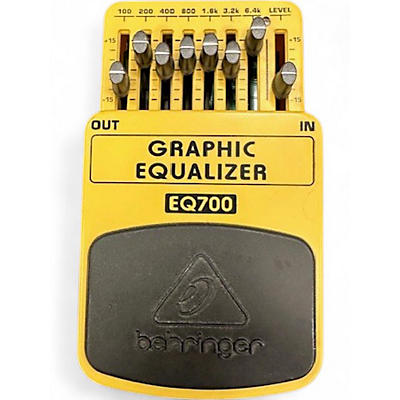 Used Behringer EQ700 Graphic Equalizer 7-Band EQ Pedal