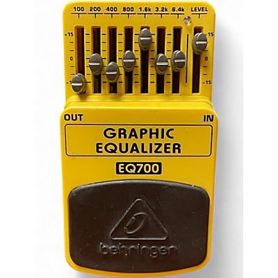 Used Behringer EQ700 Graphic Equalizer 7-Band EQ Pedal