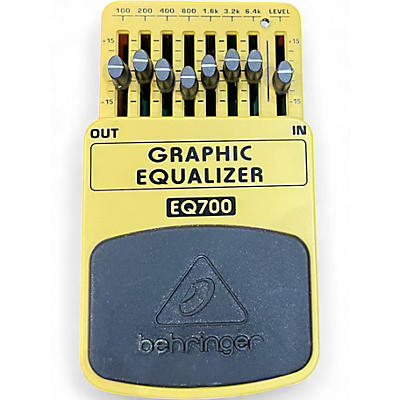 Used Behringer EQ700 Graphic Equalizer 7-Band EQ Pedal