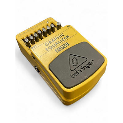 Used Behringer EQ700 Graphic Equalizer 7-Band EQ Pedal