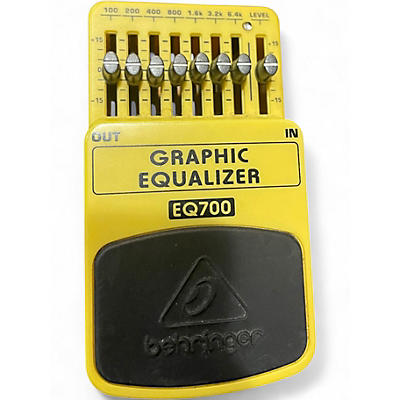 Used Behringer EQ700 Graphic Equalizer 7-Band EQ Pedal