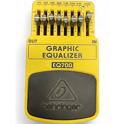 Used Behringer EQ700 Graphic Equalizer 7-Band EQ Pedal