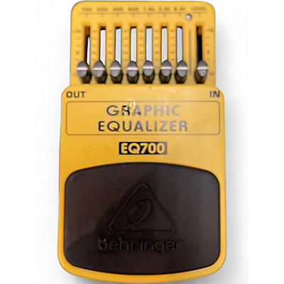 Used Behringer EQ700 Graphic Equalizer 7-Band EQ Pedal
