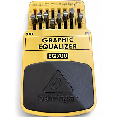 Used Behringer EQ700 Graphic Equalizer 7-Band EQ Pedal