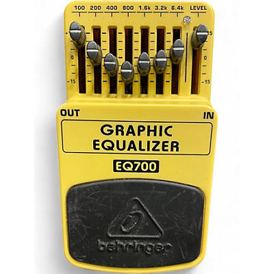 Used Behringer EQ700 Graphic Equalizer 7-Band EQ Pedal