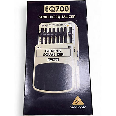 Used Behringer EQ700 Graphic Equalizer 7-Band EQ Pedal