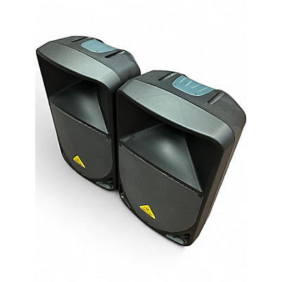 Used Behringer EUROLIVE B112D PAIR Powered Speaker