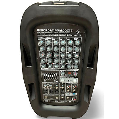 Used Behringer EUROPORT PPA2000BT Sound Package