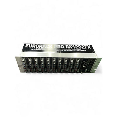 Used Behringer EURORACK RX1202FX Unpowered Mixer