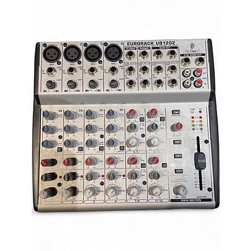 Used Behringer EURORACK UB1202 Powered Mixer