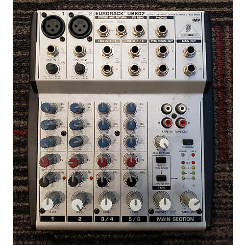 Behringer Used Behringer EURORACK UB802 Unpowered Mixer