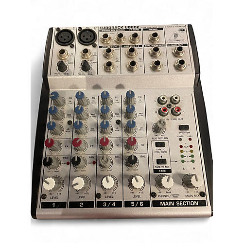 Used Behringer EURORACK UB802 Unpowered Mixer