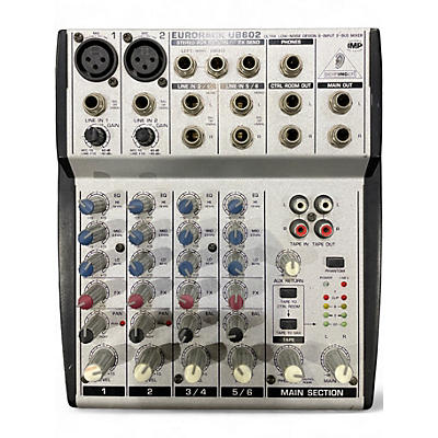 Used Behringer EURORACK UB802 Unpowered Mixer