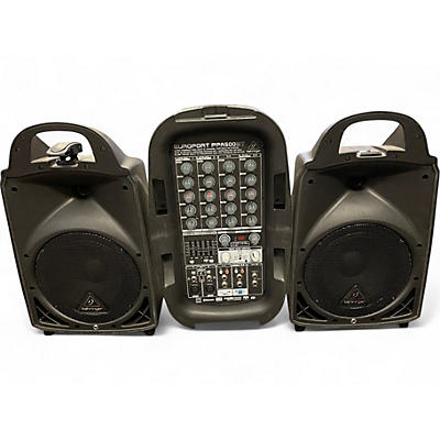 Used Behringer Europort PPA500BT Sound Package