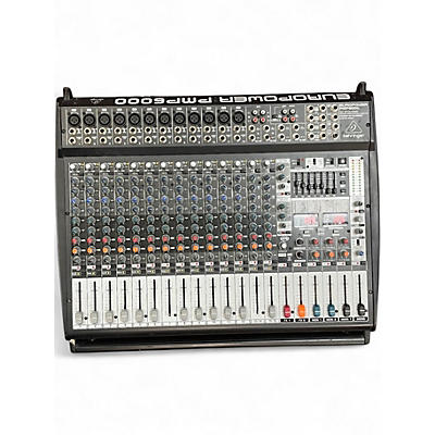 Used Behringer Europower PMP6000 Powered Mixer