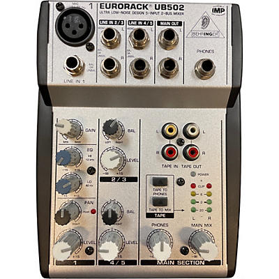 Used Behringer Eurorack UB502 Powered Mixer