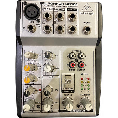 Used Behringer Eurorack UB502 Unpowered Mixer