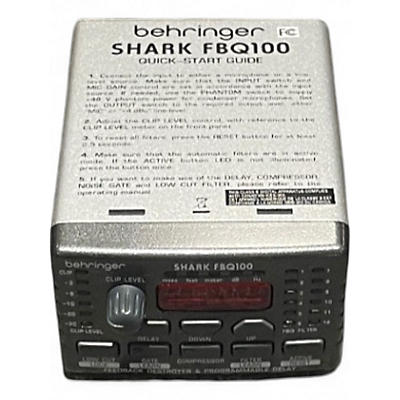 Used Behringer FBQ100 Feedback Suppressor