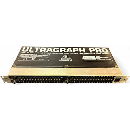 Used Behringer FBQ1502 with Feedback Detection Equalizer