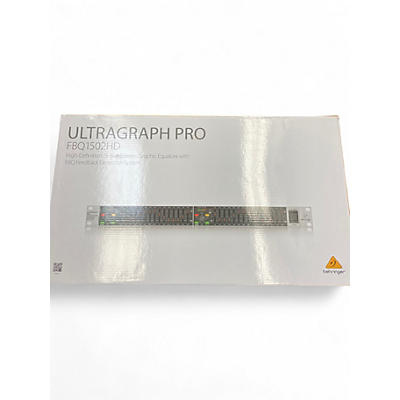 Used Behringer FBQ1502 with Feedback Detection Equalizer