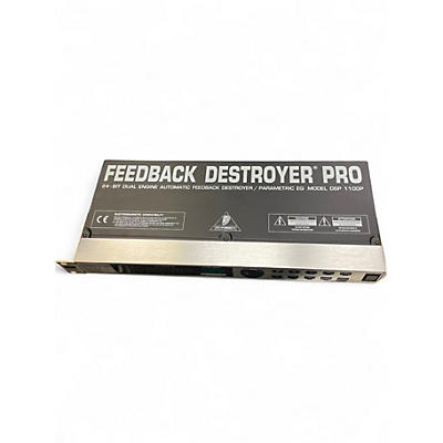 Used Behringer FEEDBACK DESTROYER DSP1100P Feedback Suppressor