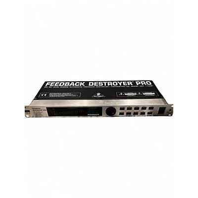 Used Behringer FEEDBACK DESTROYER PRO DSP1100P Feedback Suppressor
