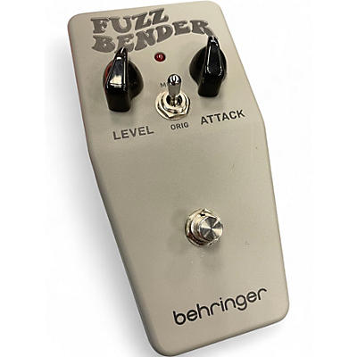 Used Behringer FUZZ BENDER Effect Pedal