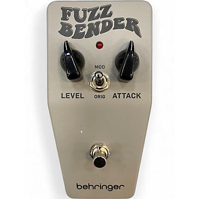Used Behringer FUZZ BENDER Effect Pedal