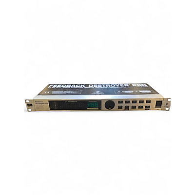 Used Behringer Feedback Destroyer Pro DSP1100P Feedback Suppressor