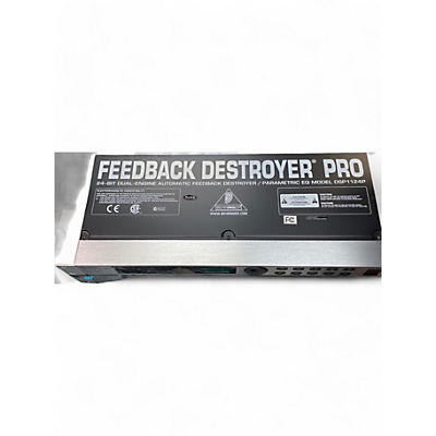 Behringer Used Behringer Feedback Destroyer Pro DSP1124P Feedback Suppressor