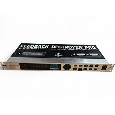 Used Behringer Feedback Destroyer Pro DSP1124P Feedback Suppressor