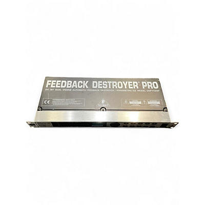 Used Behringer Feedback Destroyer Pro DSP1124P Feedback Suppressor